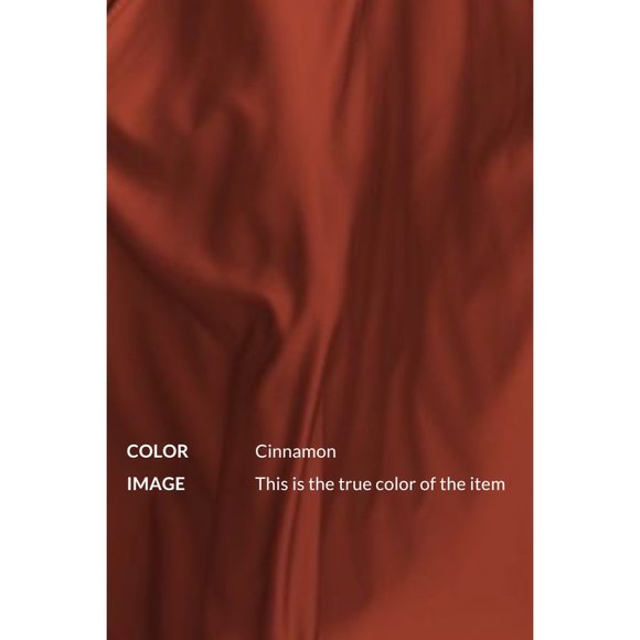 Spaghetti Strap Satin Dress - Picture 5 of 5